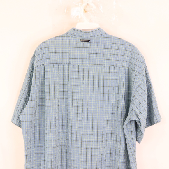 ExOfficio Mens Large Multi-Color Hiking Shirt Blue - Picture 7 of 8